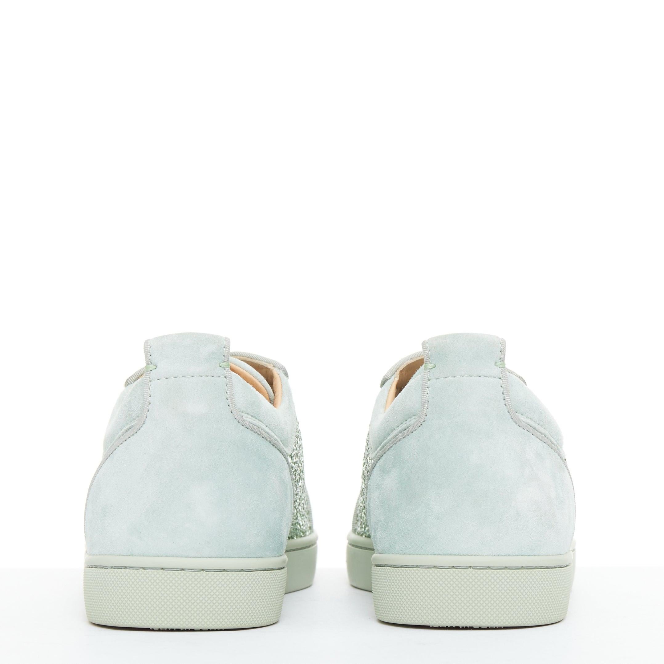 De los hombres CHRISTIAN LOUBOUTIN Zapatilla baja Louis Junior Strass Opalina Crisolita EU43 en venta
