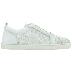CHRISTIAN LOUBOUTIN Zapatilla baja Louis Junior Strass Opalina Crisolita EU43