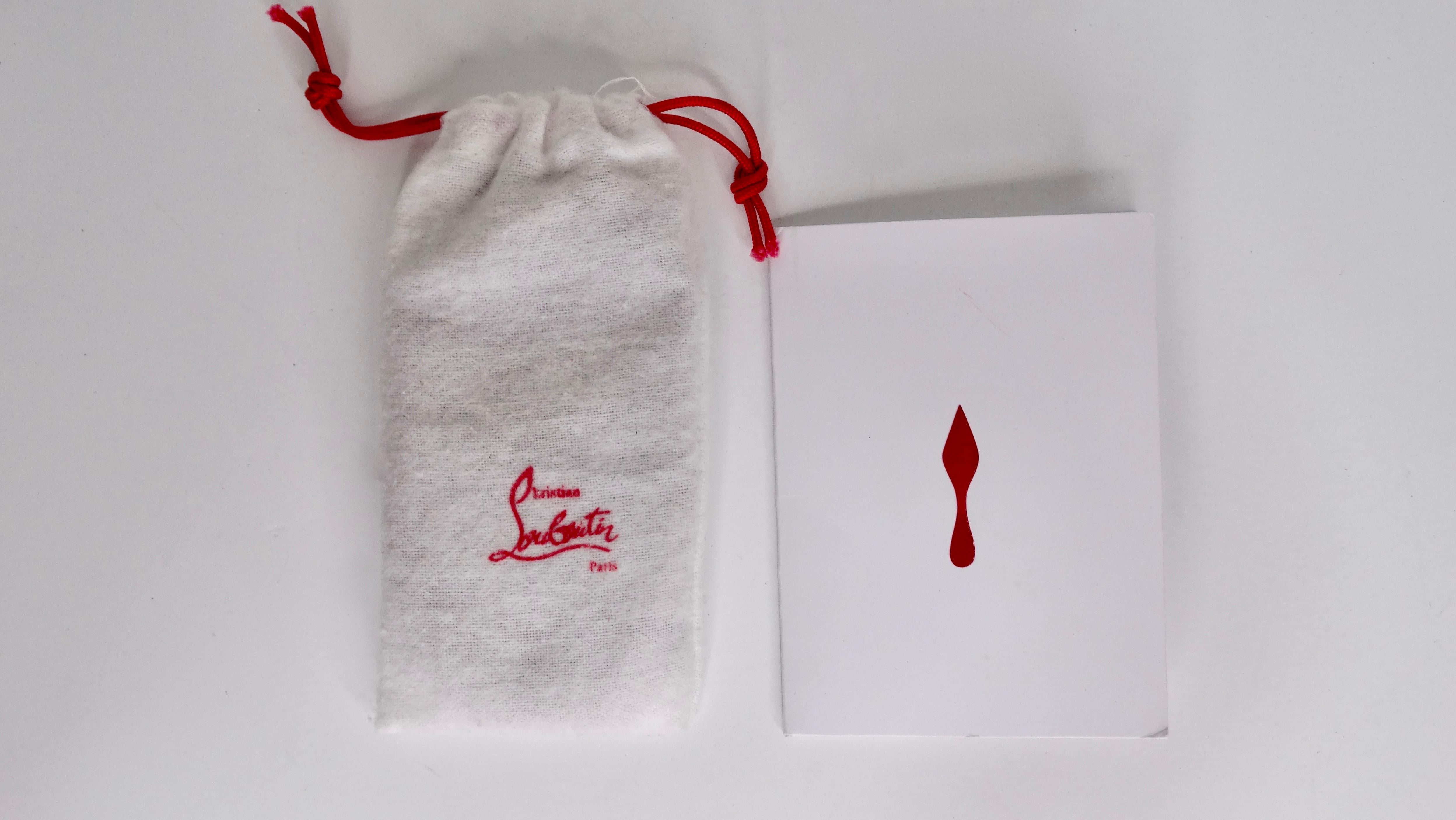 Christian Louboutin Louis - Scarpe da ginnastica piatte con spuntoni 2