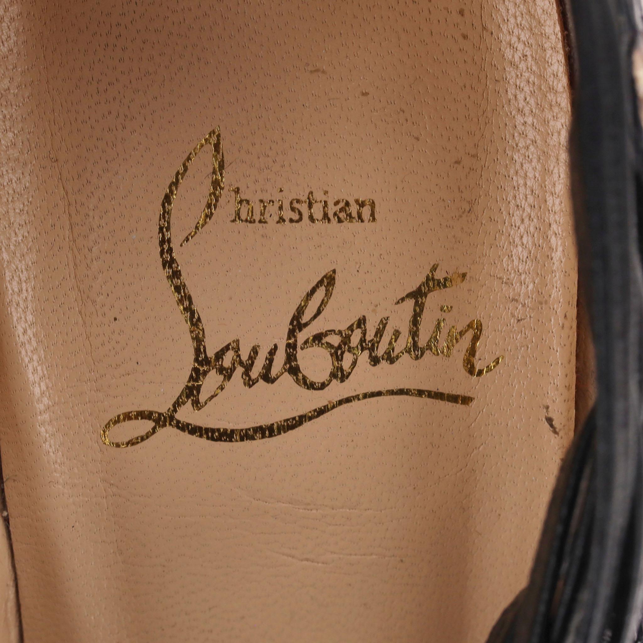 Christian Louboutin Ltd Edition Python Haut & Pony Haar Zoulou Heels im Angebot 2