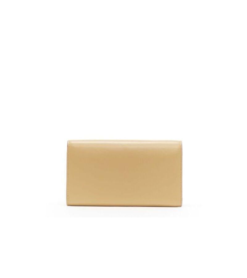 CHRISTIAN LOUBOUTIN Macaron tan brown gold spike stud wristlet long wallet
Reference: TGAS/A05780
Brand: Christian Louboutin
Model: Macaron
Material: Leather
Color: Brown, Gold
Pattern: Solid
Closure: Button
Extra Details: Gold-tone spike stud