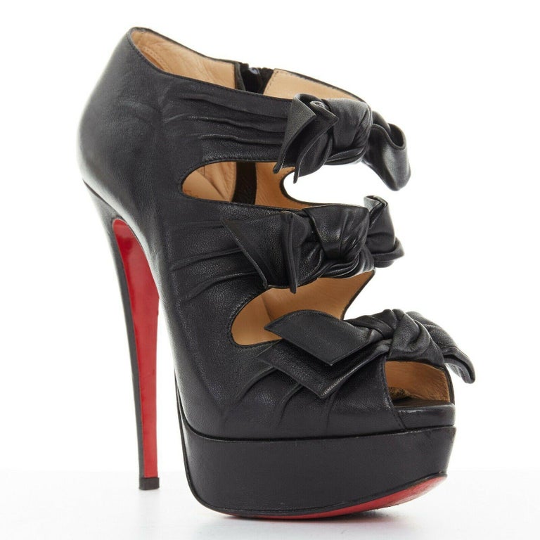 louboutin butterfly heels