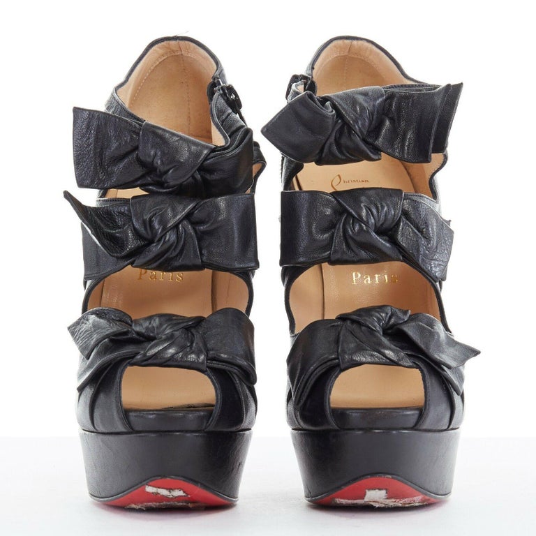 louboutin butterfly heels