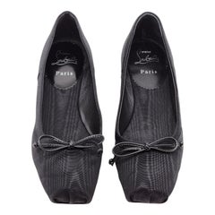 Christian Louboutin Mamadrague Ballet Flats Fabric in Black