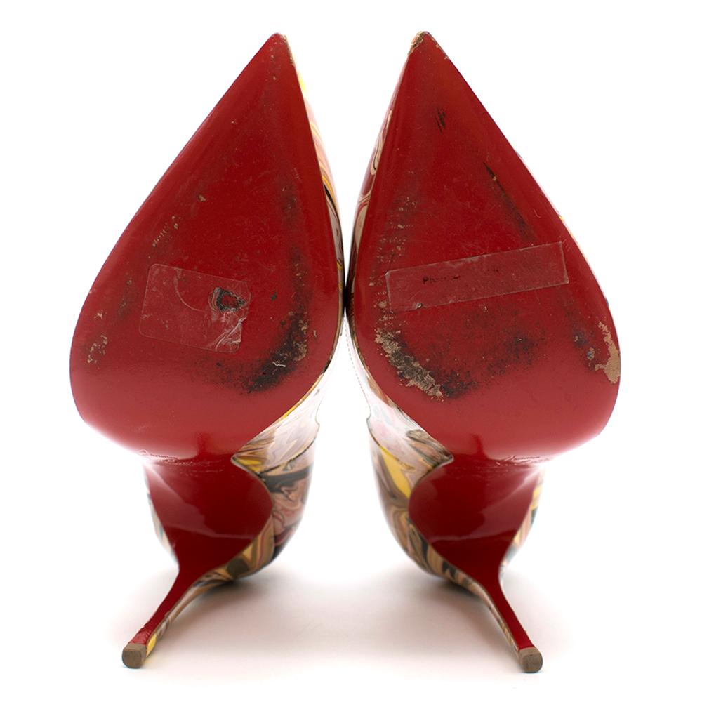 Christian Louboutin Marbled Pigalle 120mm Pumps 36 1