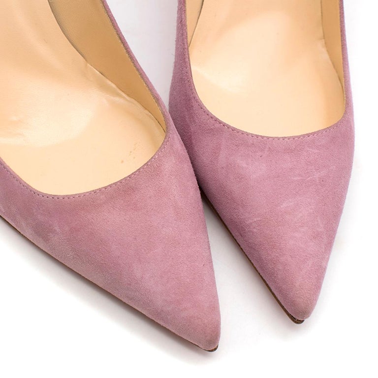 mauve color pumps