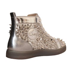 Christian Louboutin Mens Studded Sneakers 44