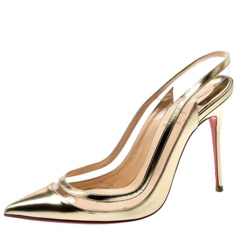 louboutin slingback sandals