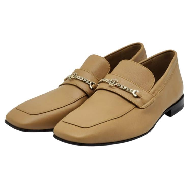 Christian Louboutin MJ Moc Man Loafers Leather in Brown For Sale