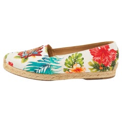 Christian Louboutin Espadrilles Gala en toile multicolore, taille 38