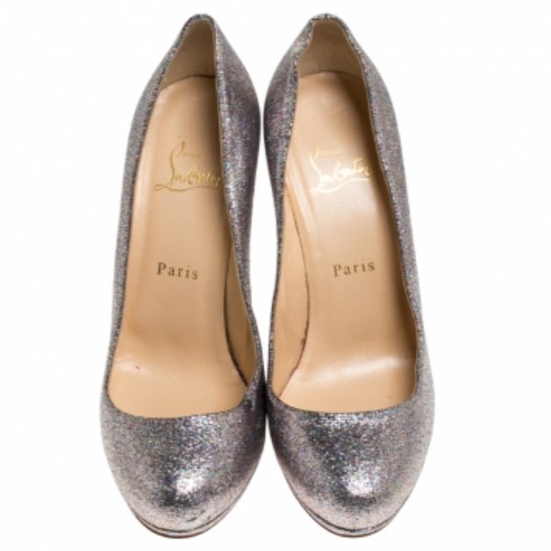 Christian Louboutin escarpins Fifi multicolores paillettes taille 38.5 Pour femmes en vente