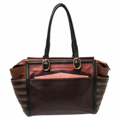 Christian Louboutin Mehrfarbige Ledertasche mit Schnalle