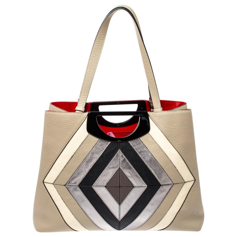 colorblock tote