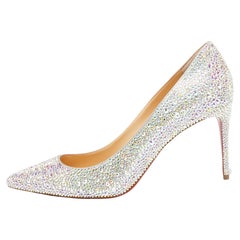 Christian Louboutin Multicolor Leather Strass Degrade Kate Pumps Size 39