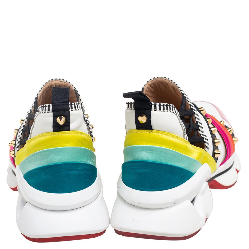 christian louboutin multicolor sneakers