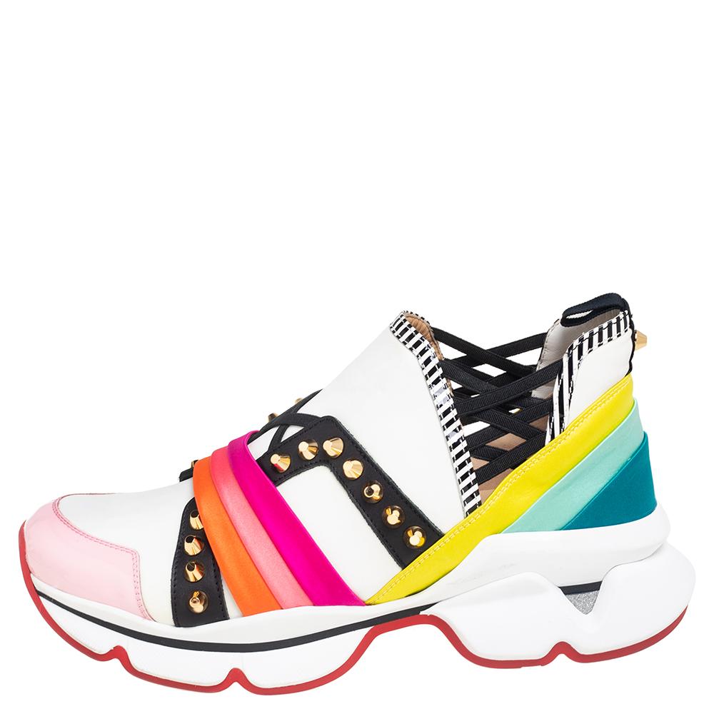christian louboutin rainbow shoes