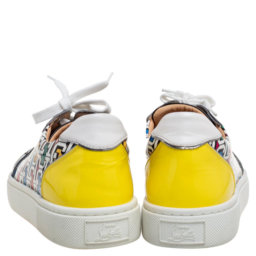 vieira platform red sole sneakers