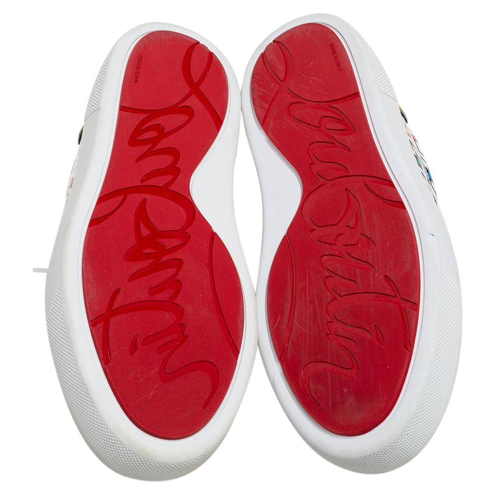 christian louboutin multicolor sneakers