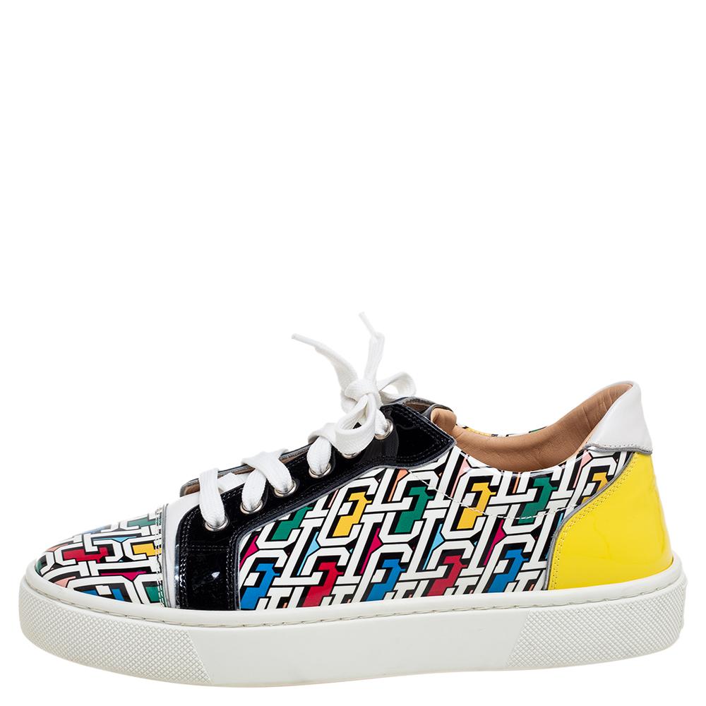 louboutin sneakers multicolor