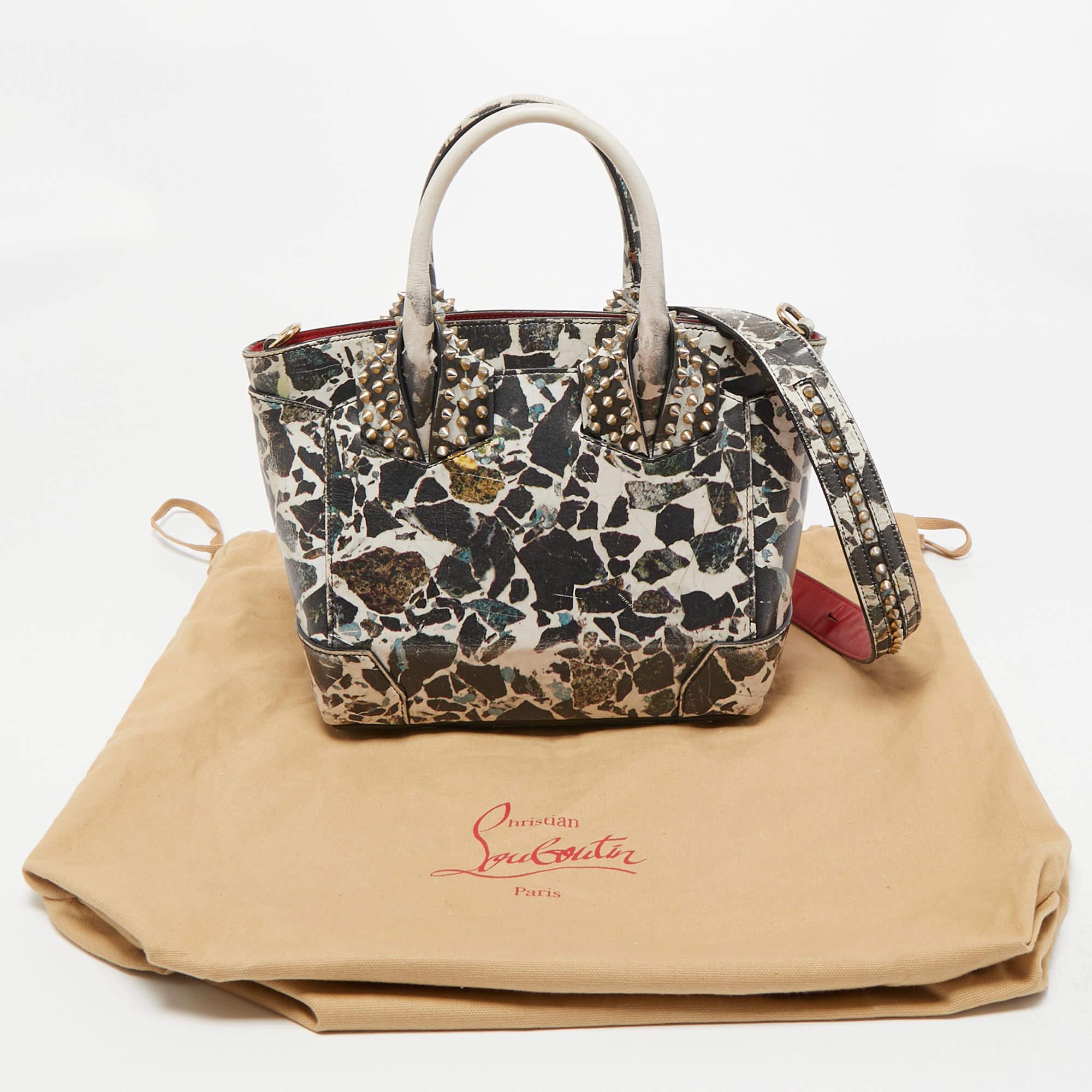Christian Louboutin Multicolor Printed Leather Small Eloise Satchel 2