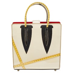 Christian Louboutin: Paloma Loubicouture-Tasche aus PVC-Leder, mehrfarbig