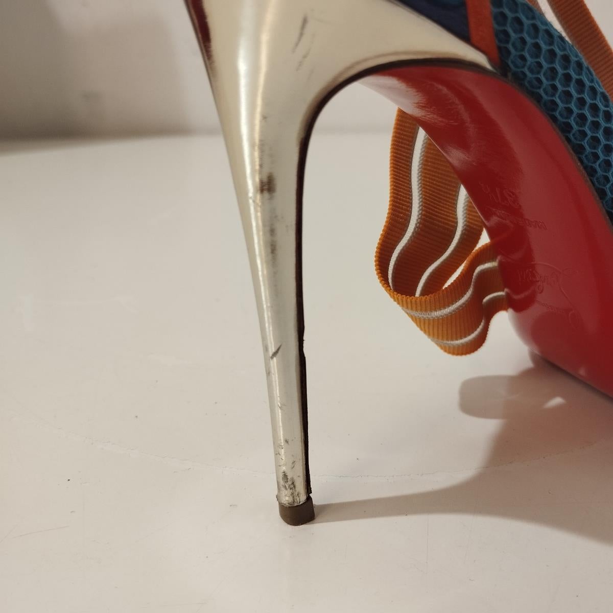 Christian Louboutin Sandalias Multicolor IT 37, 5 en venta 1