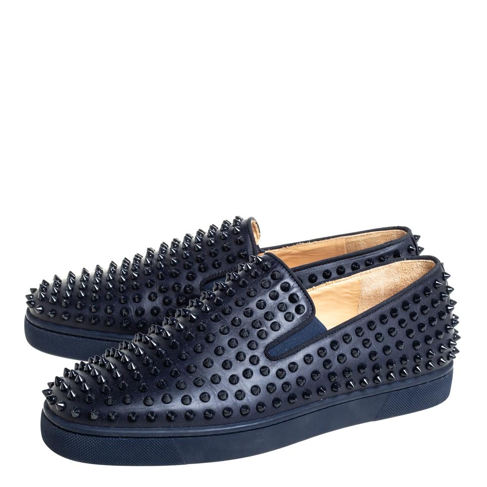 christian louboutin navy blue