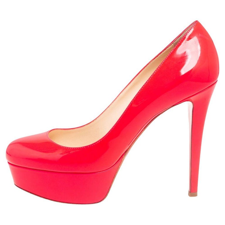 Christian Louboutin Bianca Pump Patent Leather Heels for sale