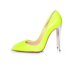 Christian Louboutin, Neon yellow pump