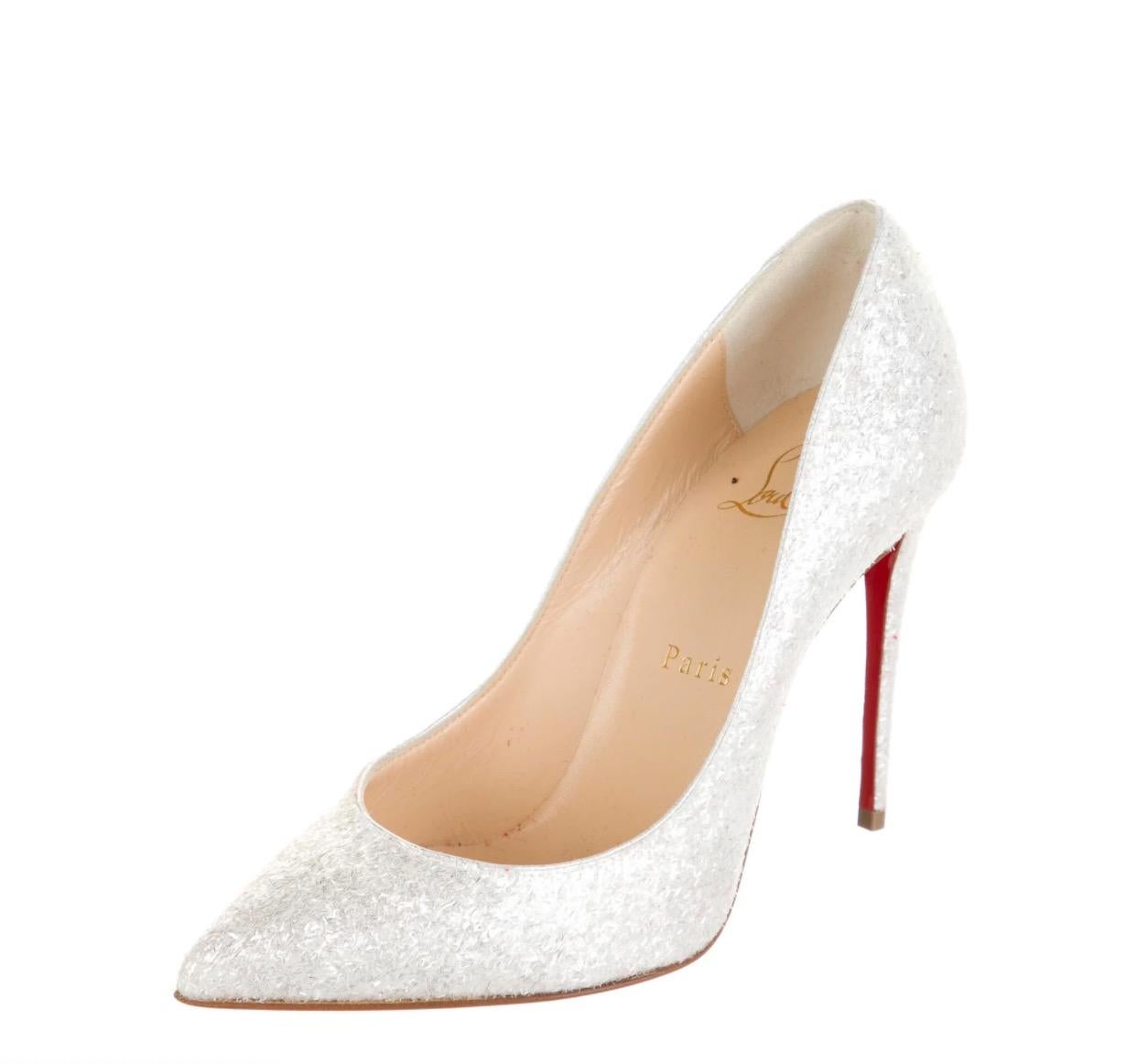 winter white heels
