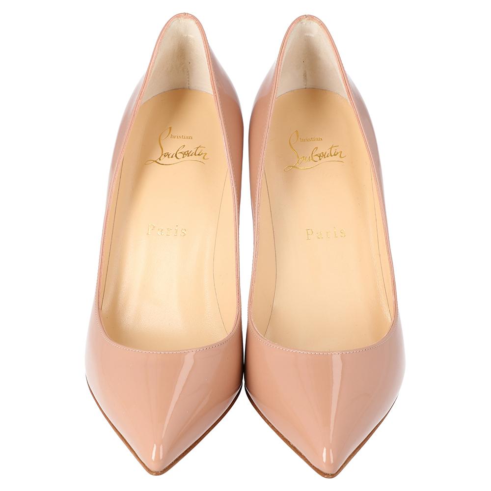 First introduced in 2004, the Pigalle is an iconic design named after Christian Louboutin's favourite neighbourhood in Paris. The pointed toe pump is a timeless creation graced with a well-cut topline and an elegantly raised heel. You're sure to