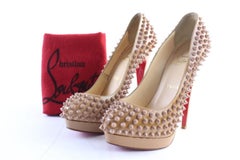 Christian Louboutin Nude Spike Alti 17clr0525 Sandals