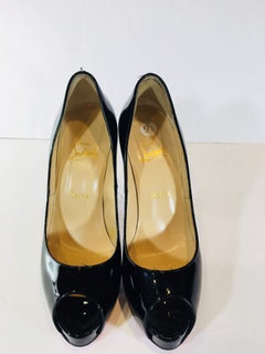 Christian Louboutin Open Toe Pumps