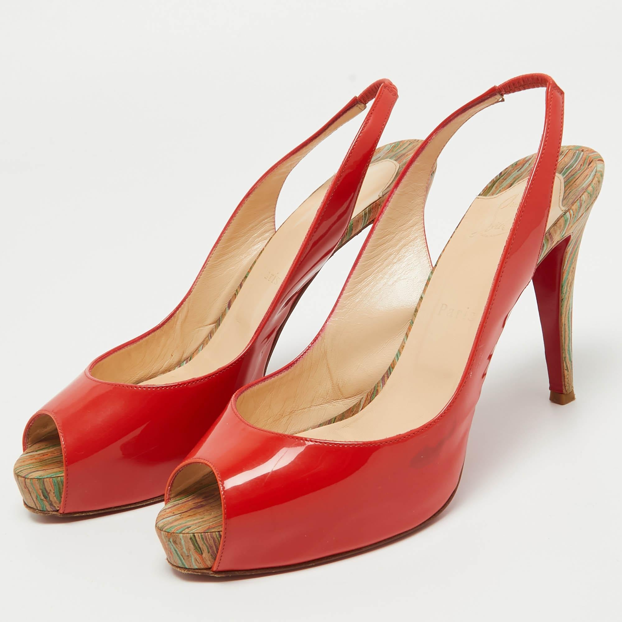 Make a chic style statement with these designer pumps. They showcase sturdy heels and  durable  soles, perfect for your fashionable outings!