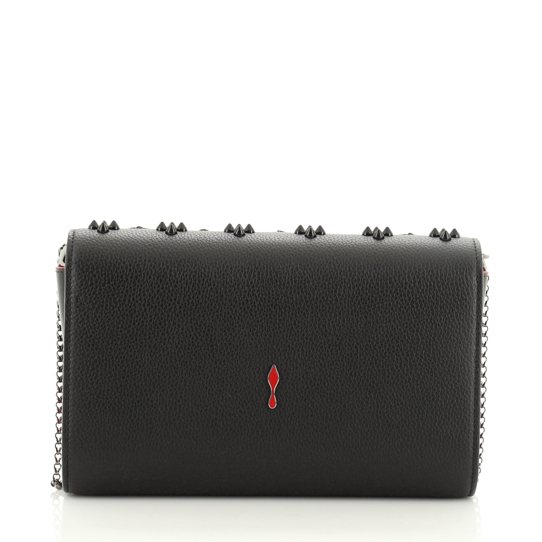 louboutin paloma clutch