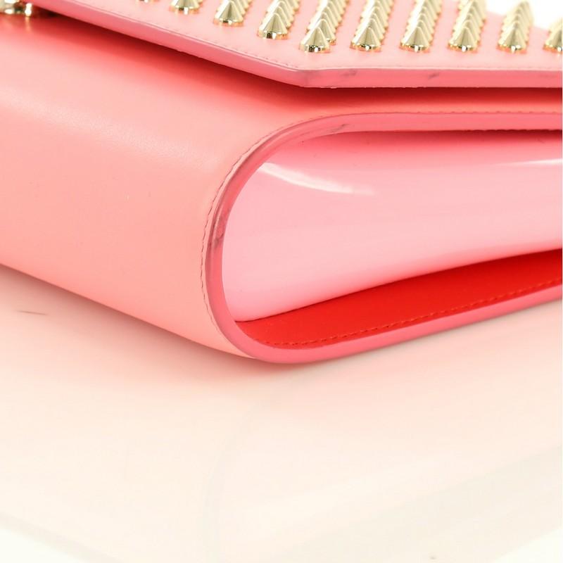 Christian Louboutin Paloma Clutch Spiked Leather 2
