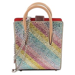 Christian Louboutin Paloma Tote Embellished Leather Nano