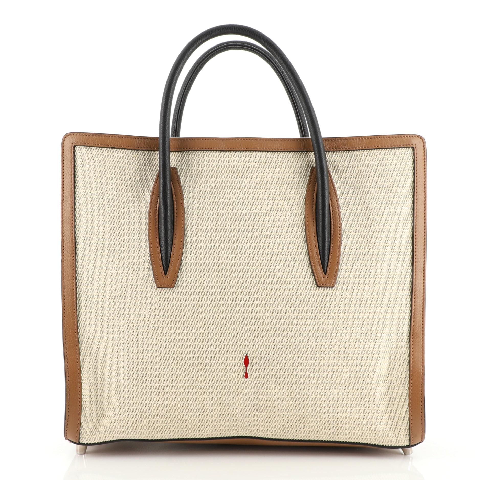 christian louboutin paloma large tote bag