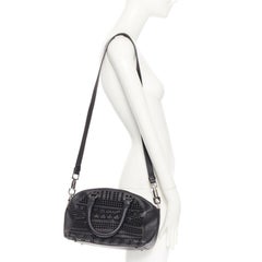 CHRISTIAN LOUBOUTIN Panettone tonal spike stud verzierte Bowler Umhängetasche