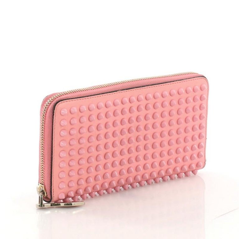 Christian Louboutin Panettone Wallet Spiked Leather at 1stdibs