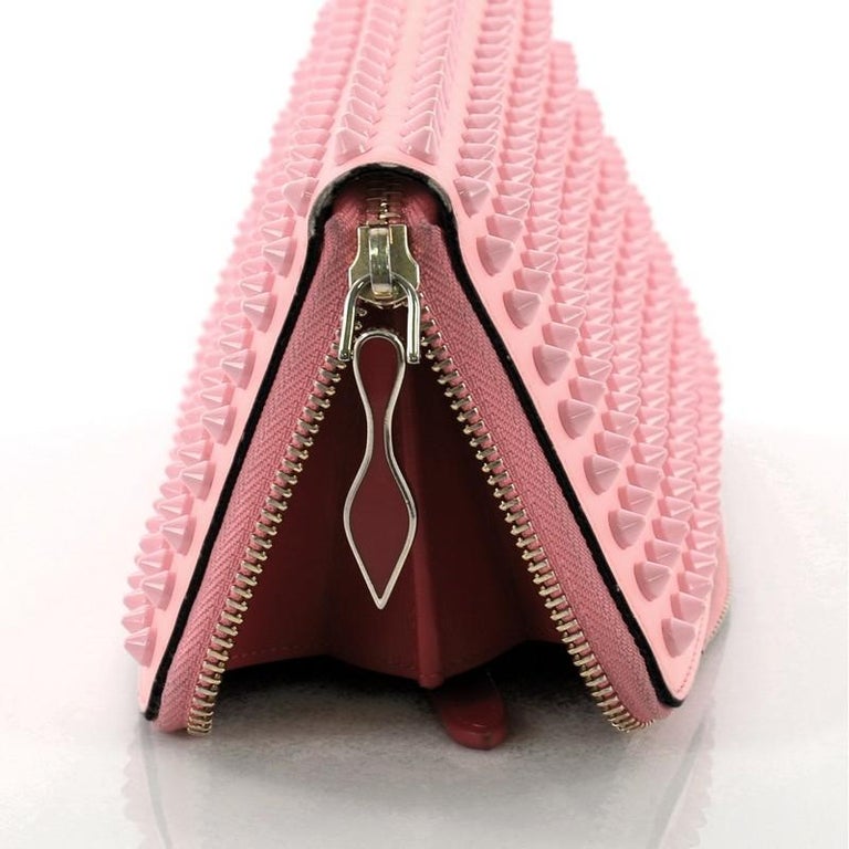 Christian Louboutin Panettone Wallet Spiked Leather at 1stdibs
