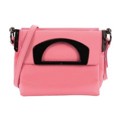 Christian Louboutin Passage Convertible Messenger Bag Leather Mini