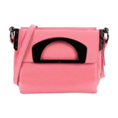 Christian Louboutin Passage Convertible Messenger Bag Leather Mini