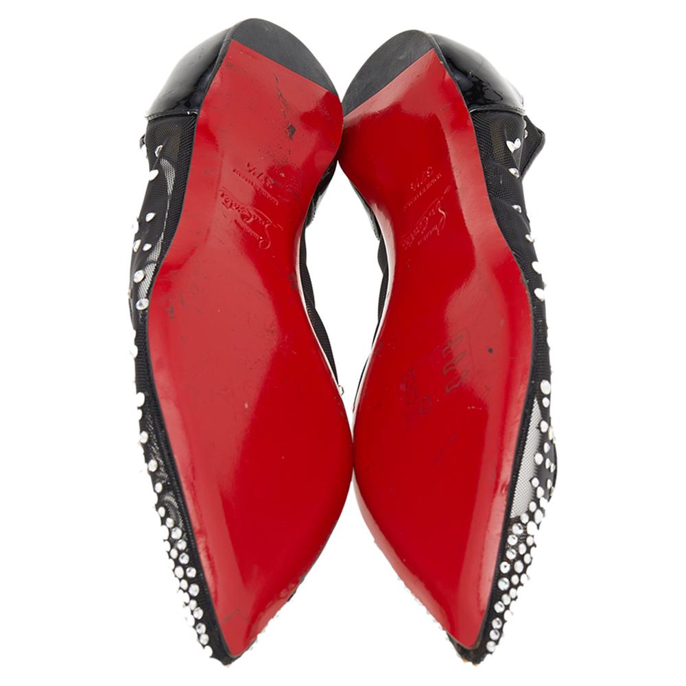 louboutin pointed flats