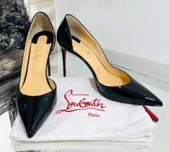 Christian Louboutin Patent Leather Iriza 85 Pumps