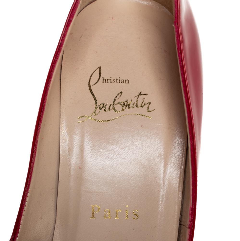 Christian Louboutin Patent Leather New Prive Pumps Size 38 1
