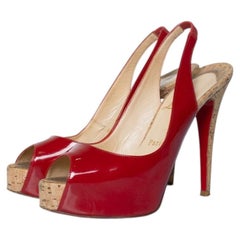 Christian Louboutin, Patent leather sandals