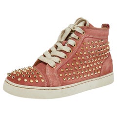 Quality Red Bottom Shoes Men Women Luxurys Designers Spikes Casual