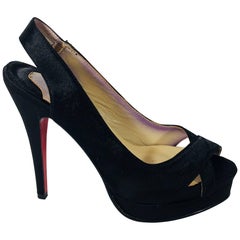 Christian Louboutin Peep Toe Heels