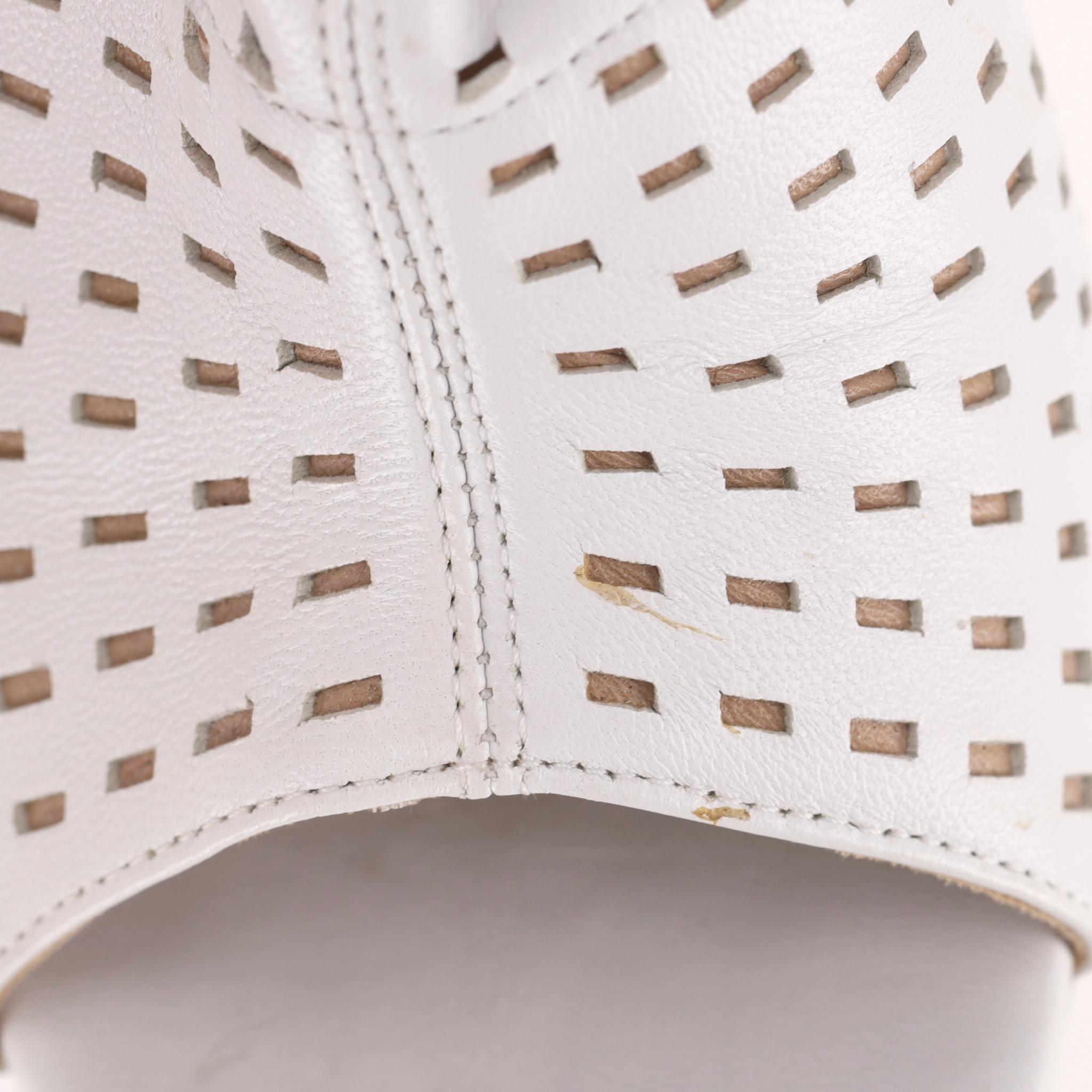 Christian Louboutin Perforated Leather 'Jennifer' Peep-Toe Boots 4
